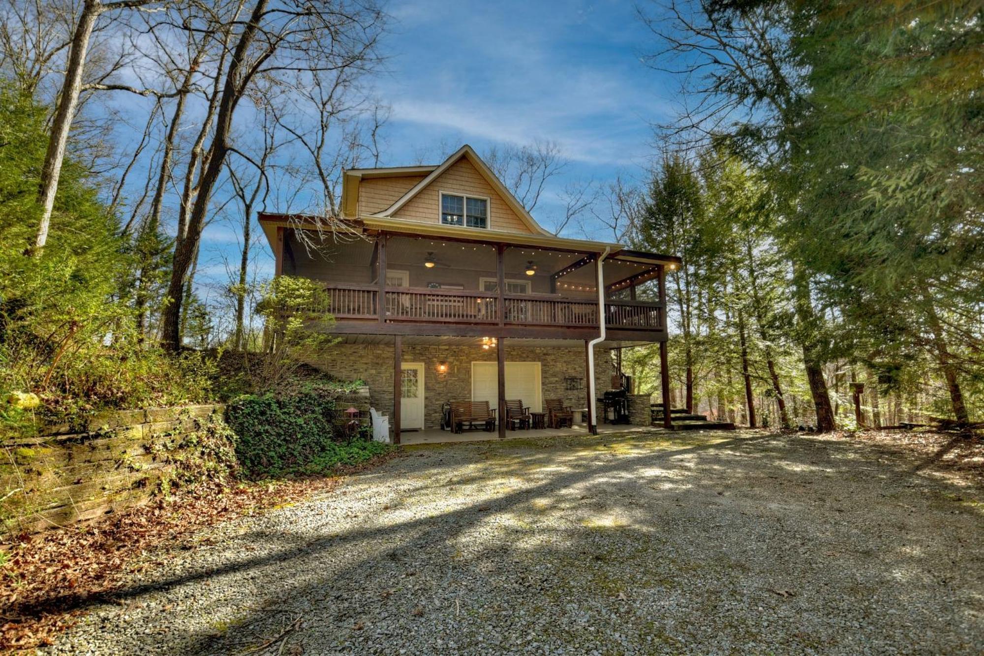Southern Living Cottage Cozy Up By The Fire Relax On The Porch And Enjoy Peaceful Surroundings Blue Ridge Extérieur photo